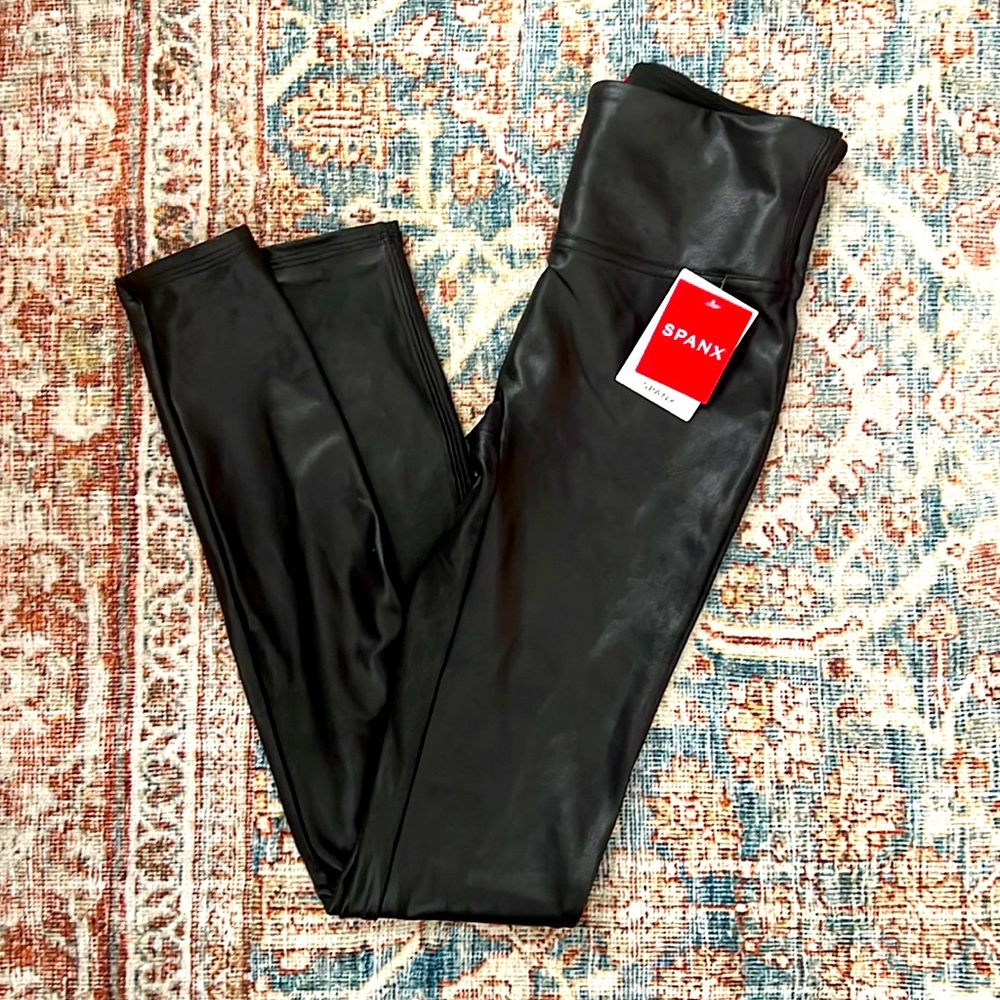 NWT Faux Leather Spanx